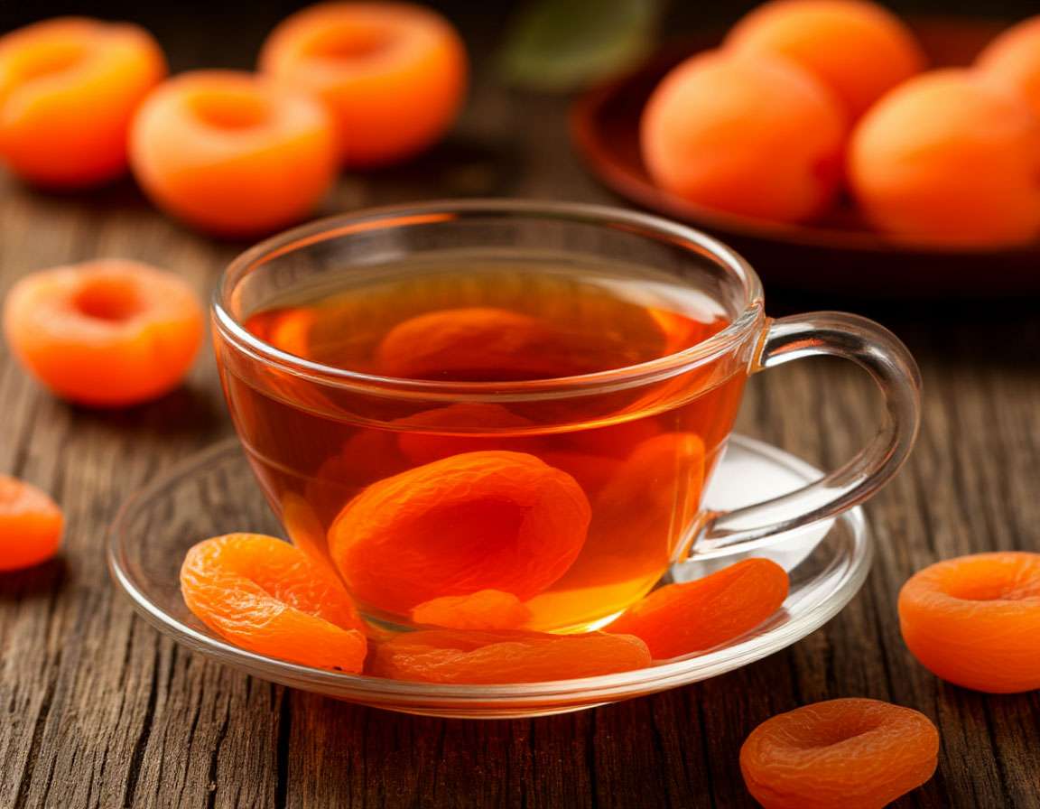 Классический рецепт чая с сушёными абрикосами